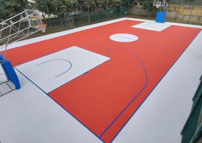 Garden del Lago Realizzazione campo da basket